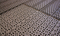 Entrance grids and matting system Combo 9mm interlocking tile