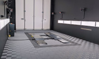 Garage flooring tile