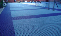 Wet area mats Lagune installed around the spa pool area