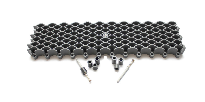 Fastening anchors for entrance mats